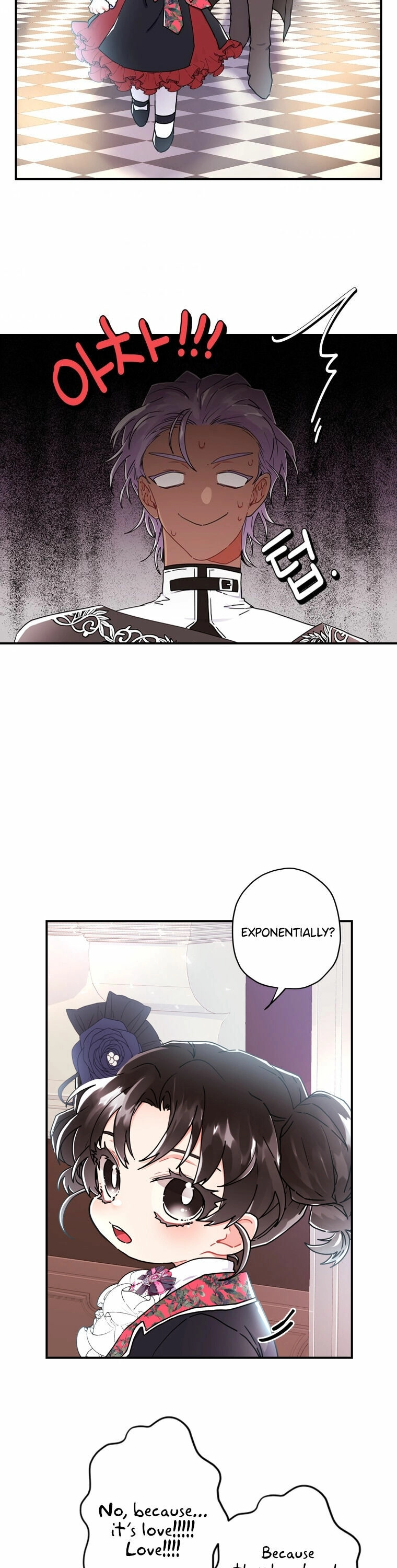 Read The Male Lead's Little Lion Daughter EN Manga Online