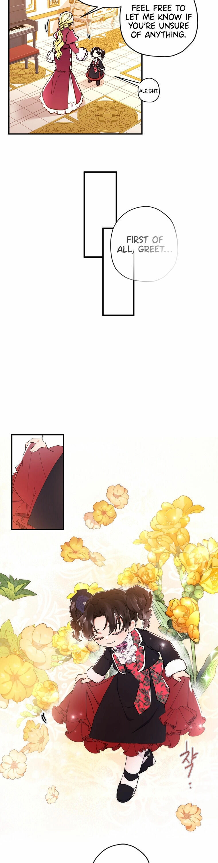Read The Male Lead's Little Lion Daughter EN Manga Online