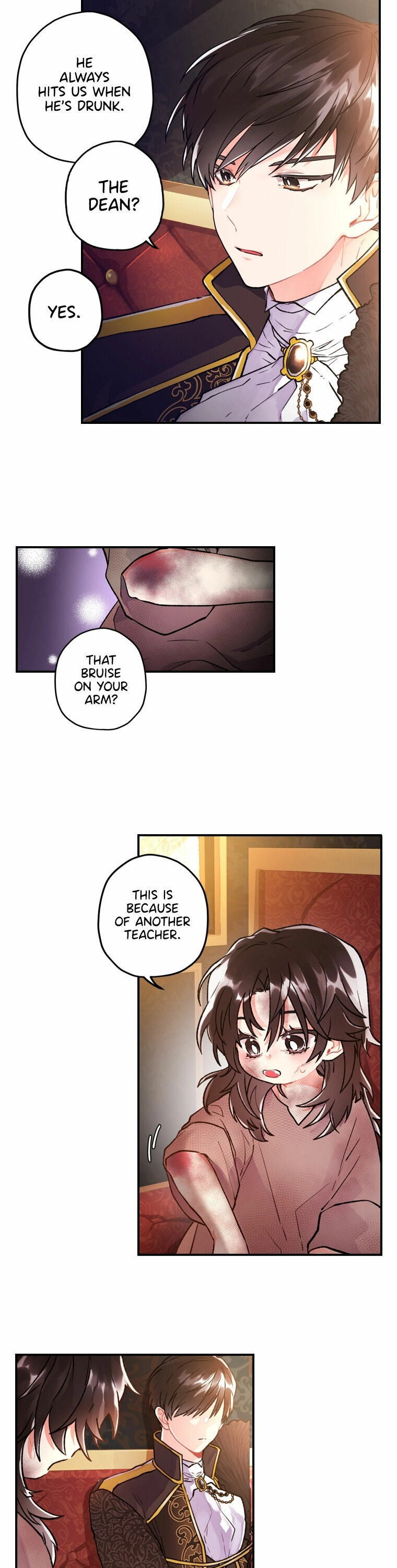 Read The Male Lead's Little Lion Daughter EN Manga Online