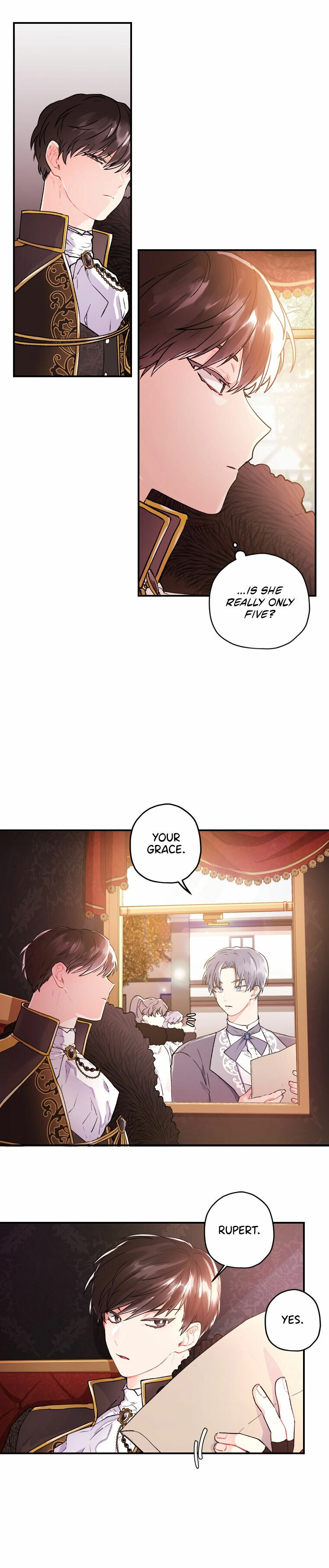 Read The Male Lead's Little Lion Daughter EN Manga Online