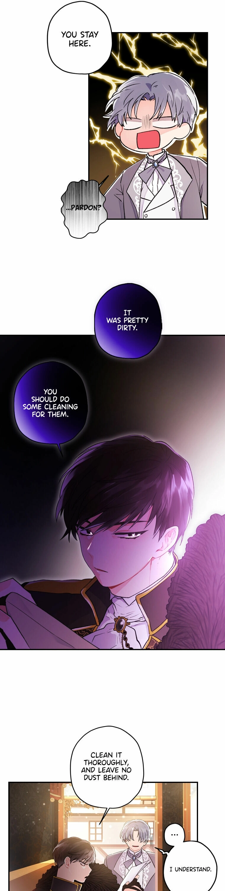 Read The Male Lead's Little Lion Daughter EN Manga Online