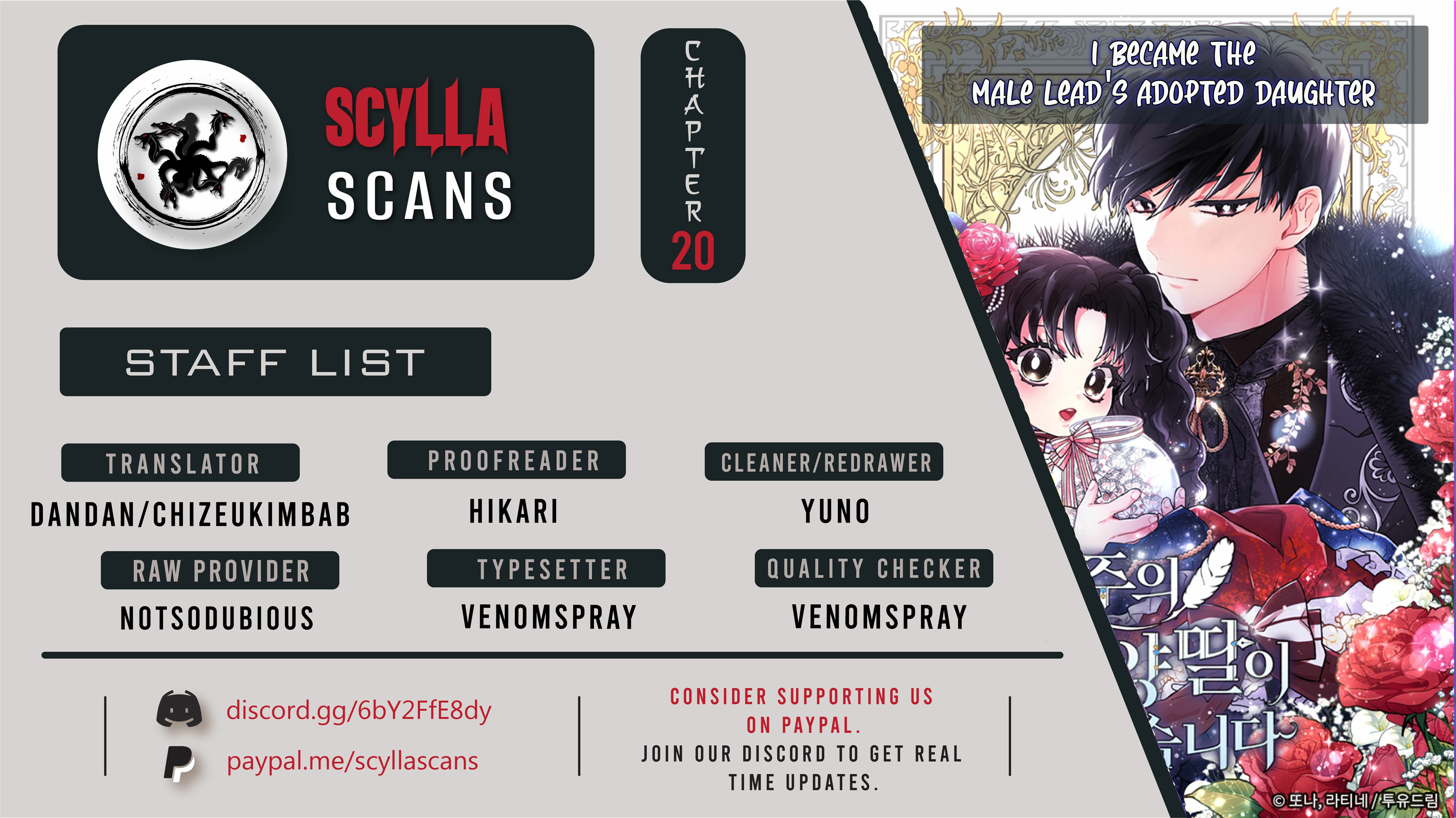 Read The Male Lead's Little Lion Daughter EN Manga Online