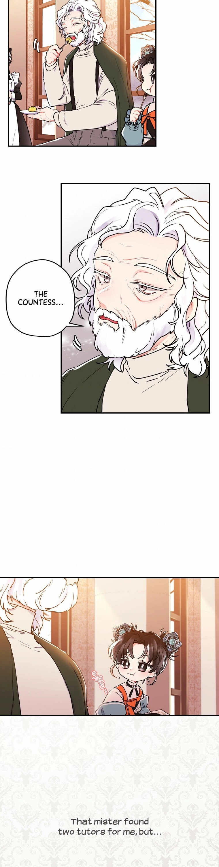 Read The Male Lead's Little Lion Daughter EN Manga Online