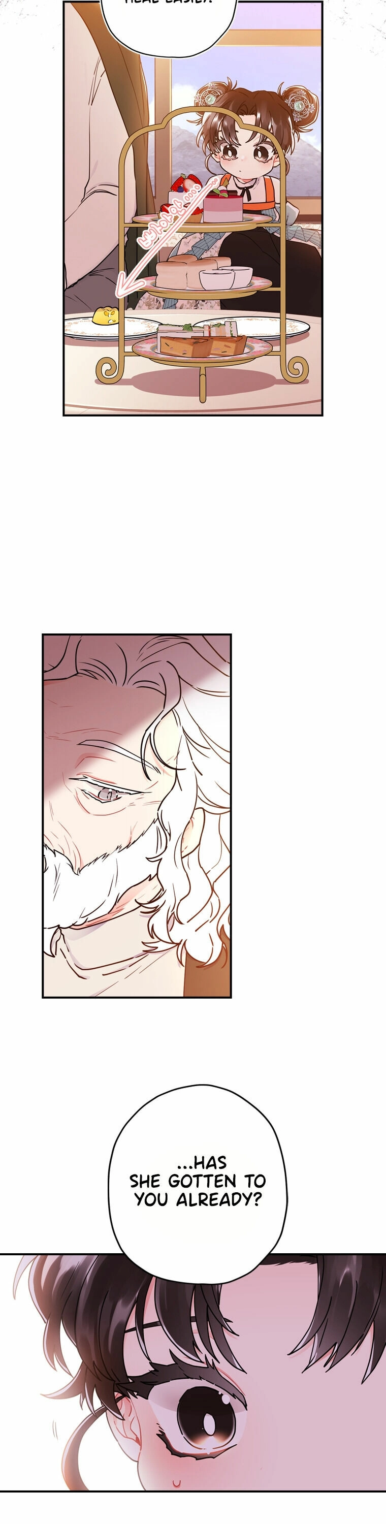 Read The Male Lead's Little Lion Daughter EN Manga Online