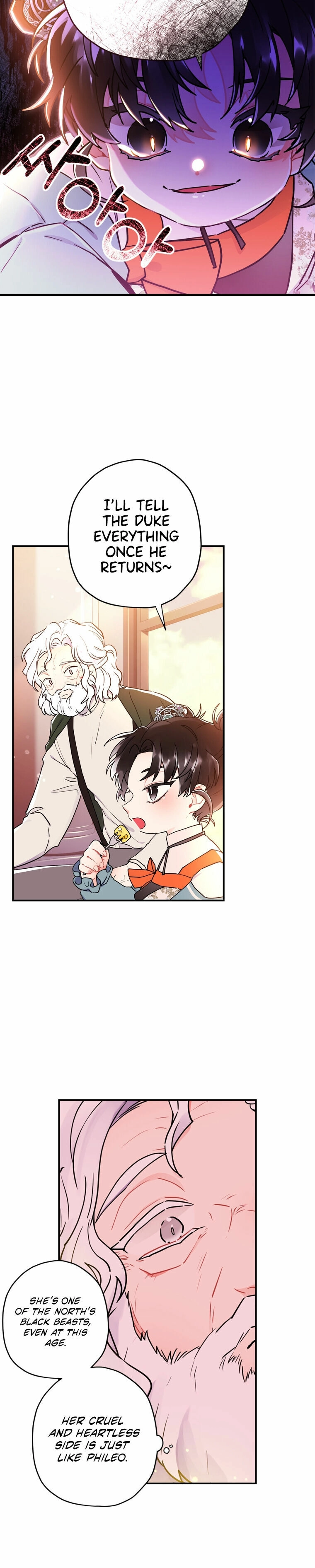 Read The Male Lead's Little Lion Daughter EN Manga Online