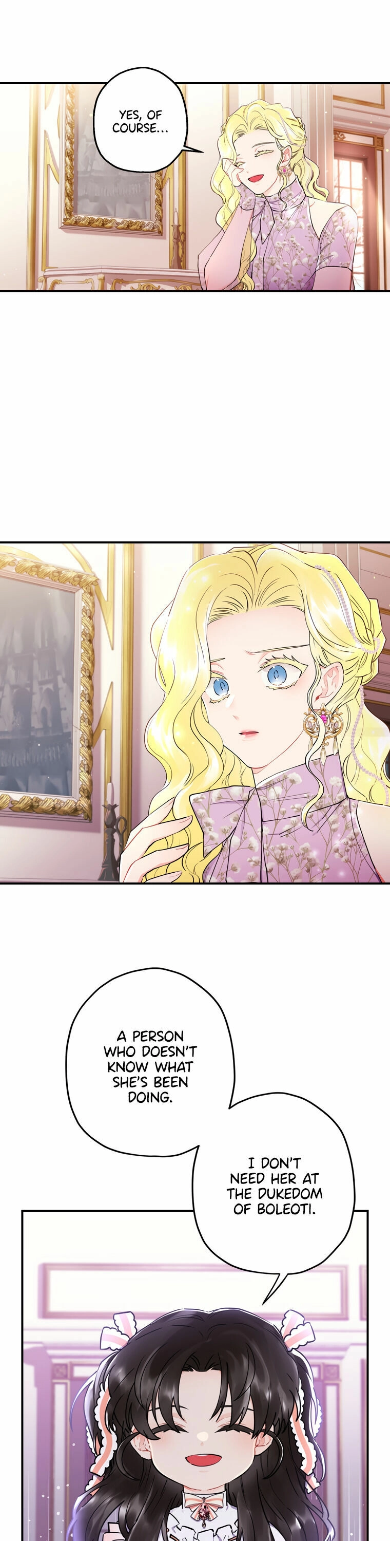Read The Male Lead's Little Lion Daughter EN Manga Online