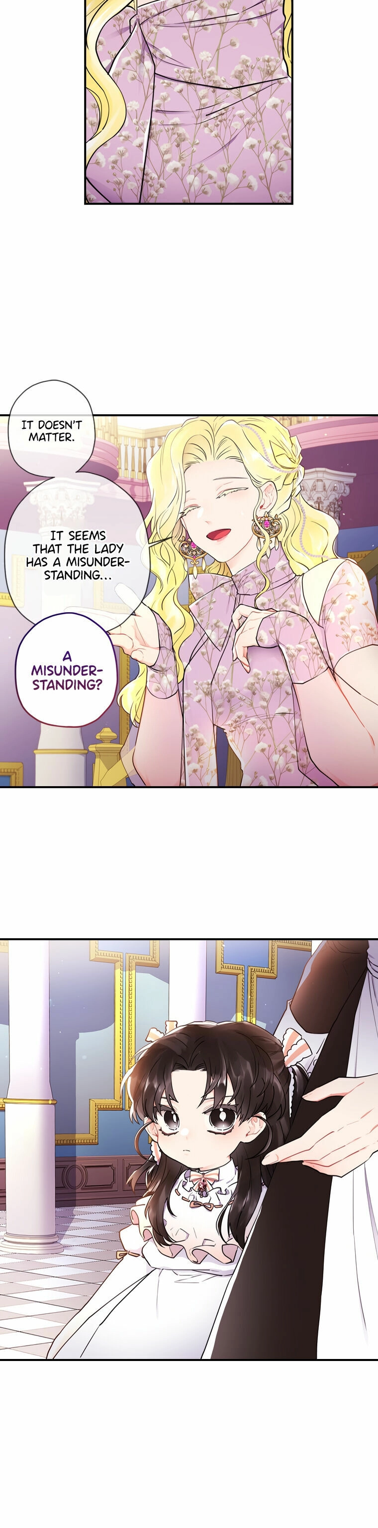 Read The Male Lead's Little Lion Daughter EN Manga Online