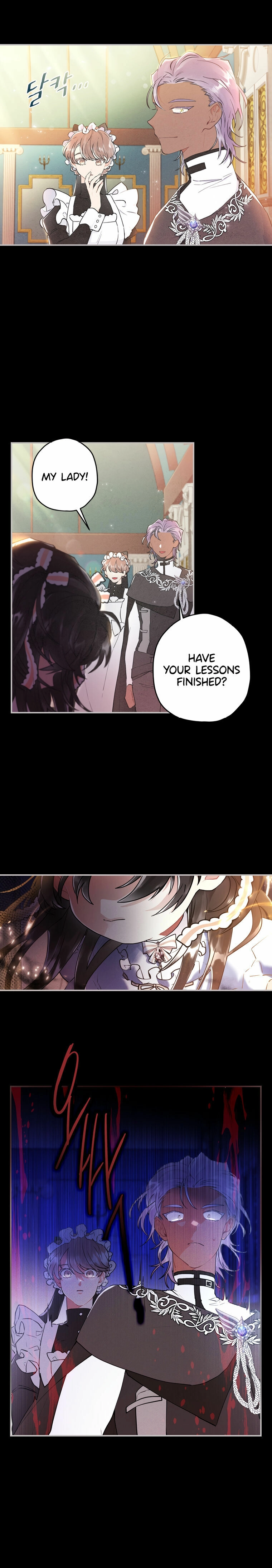 Read The Male Lead's Little Lion Daughter EN Manga Online
