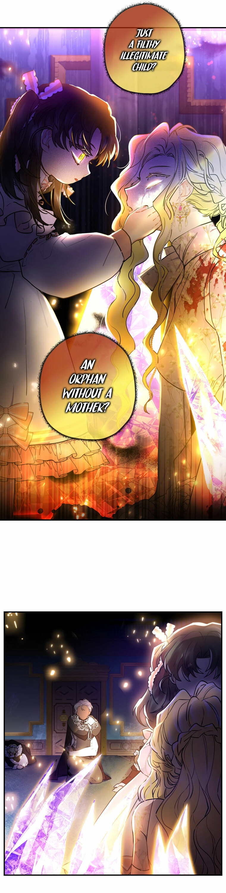 Read The Male Lead's Little Lion Daughter EN Manga Online