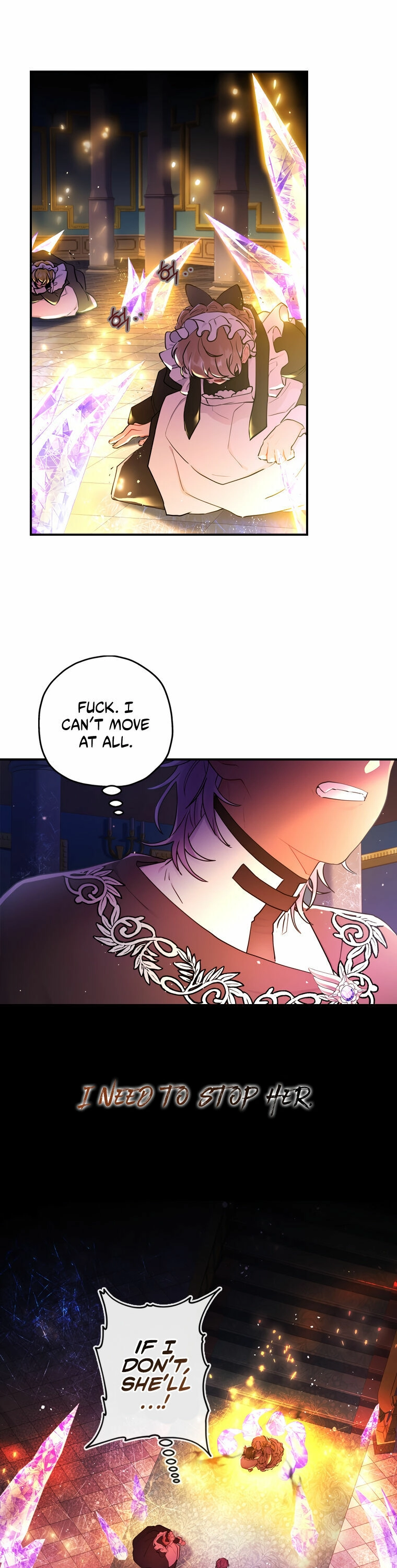 Read The Male Lead's Little Lion Daughter EN Manga Online
