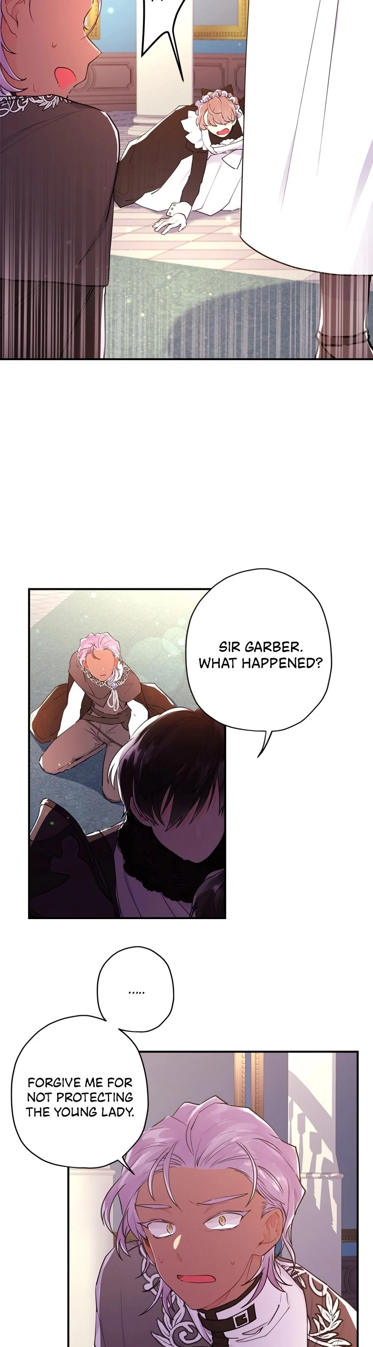 Read The Male Lead's Little Lion Daughter EN Manga Online