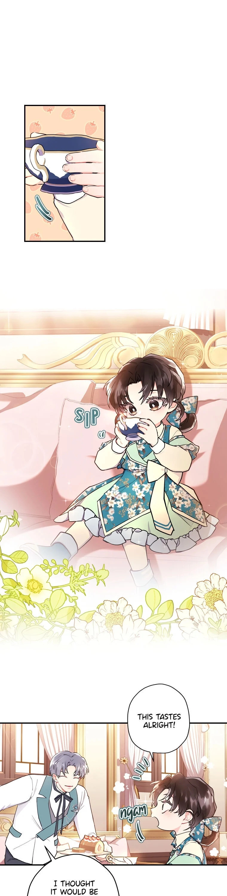 Read The Male Lead's Little Lion Daughter EN Manga Online