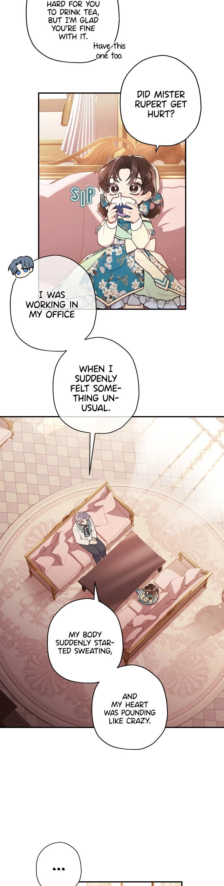 Read The Male Lead's Little Lion Daughter EN Manga Online