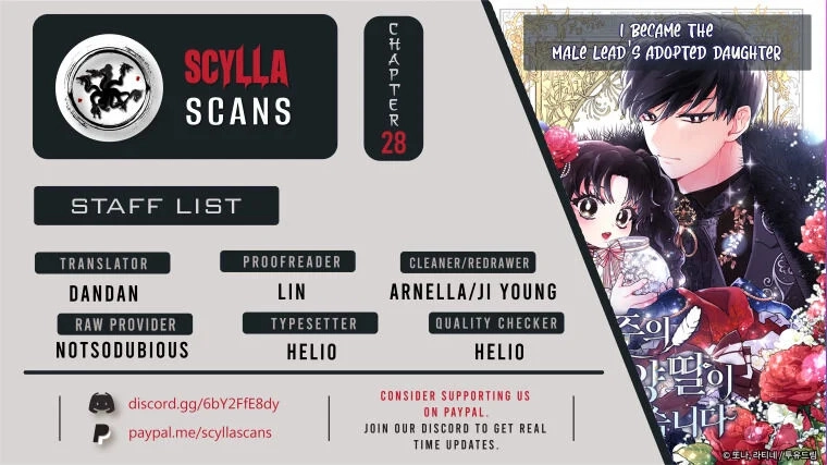 Read The Male Lead's Little Lion Daughter EN Manga Online