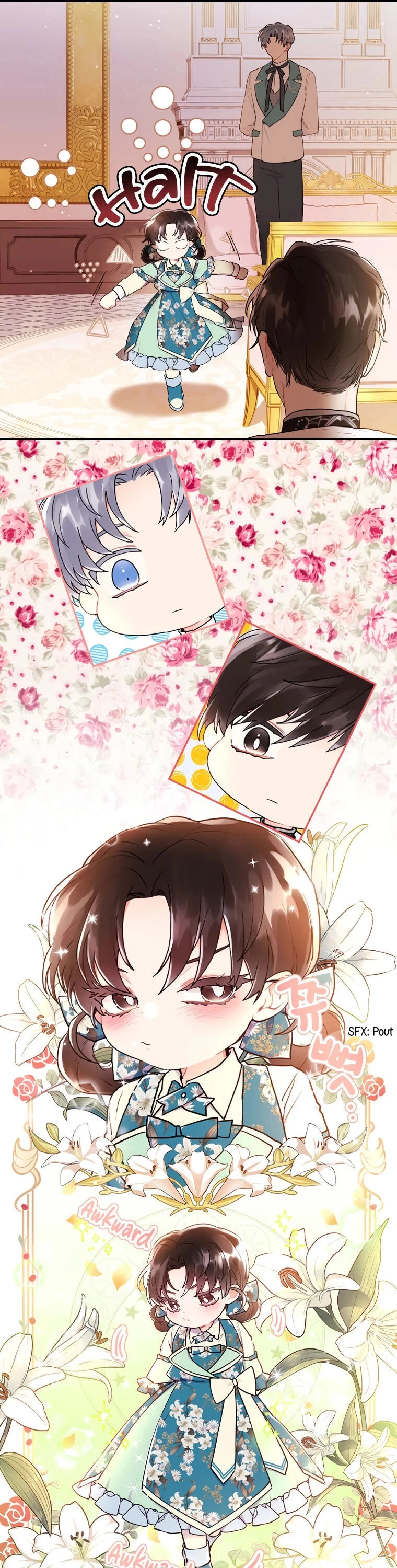 Read The Male Lead's Little Lion Daughter EN Manga Online