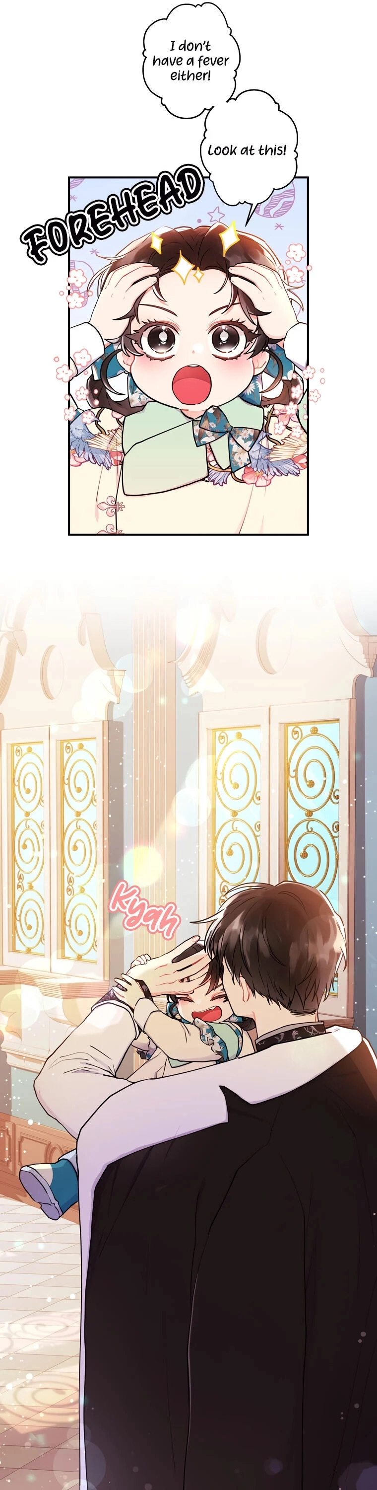Read The Male Lead's Little Lion Daughter EN Manga Online