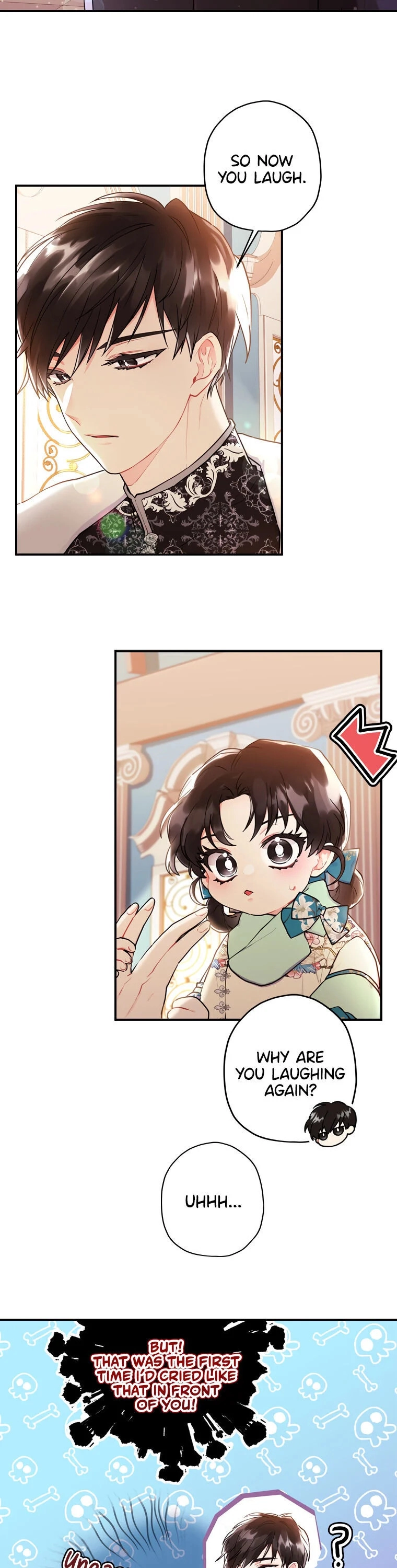 Read The Male Lead's Little Lion Daughter EN Manga Online