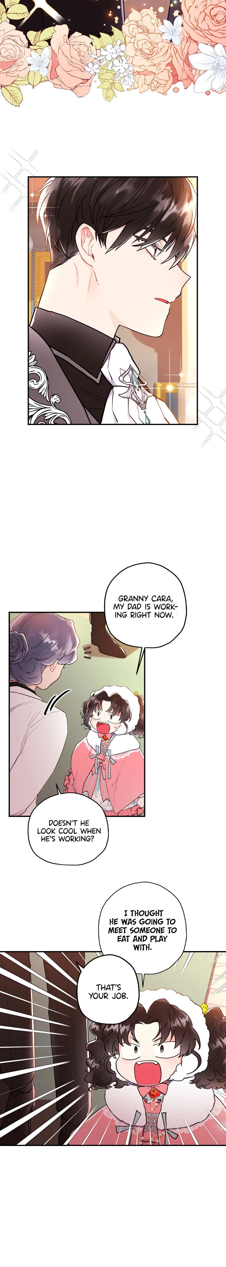 Read The Male Lead's Little Lion Daughter EN Manga Online