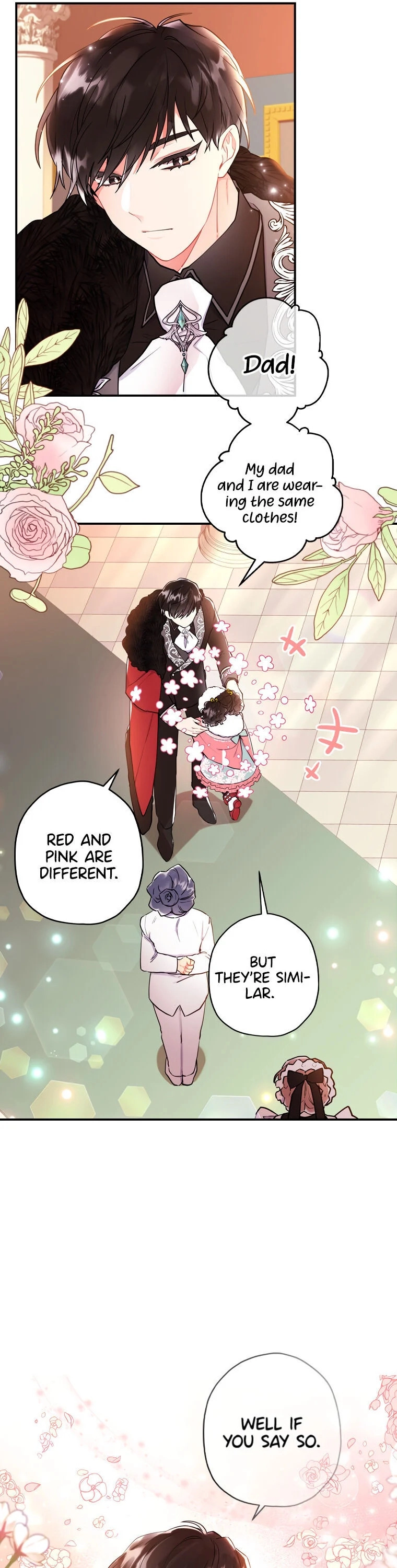 Read The Male Lead's Little Lion Daughter EN Manga Online