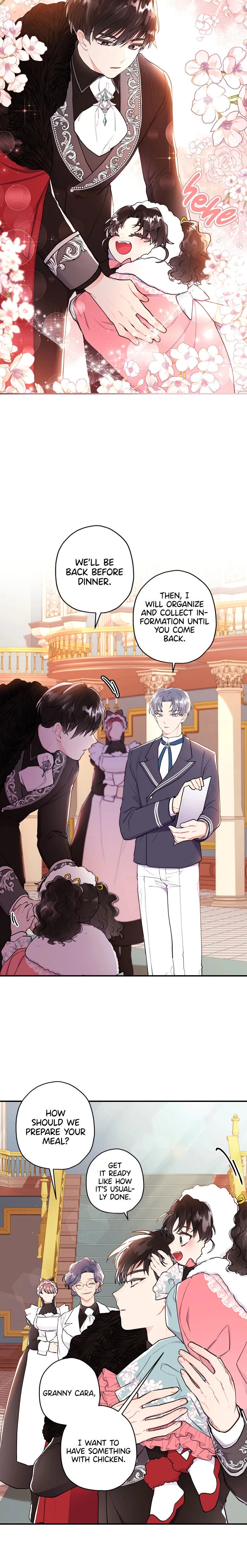 Read The Male Lead's Little Lion Daughter EN Manga Online