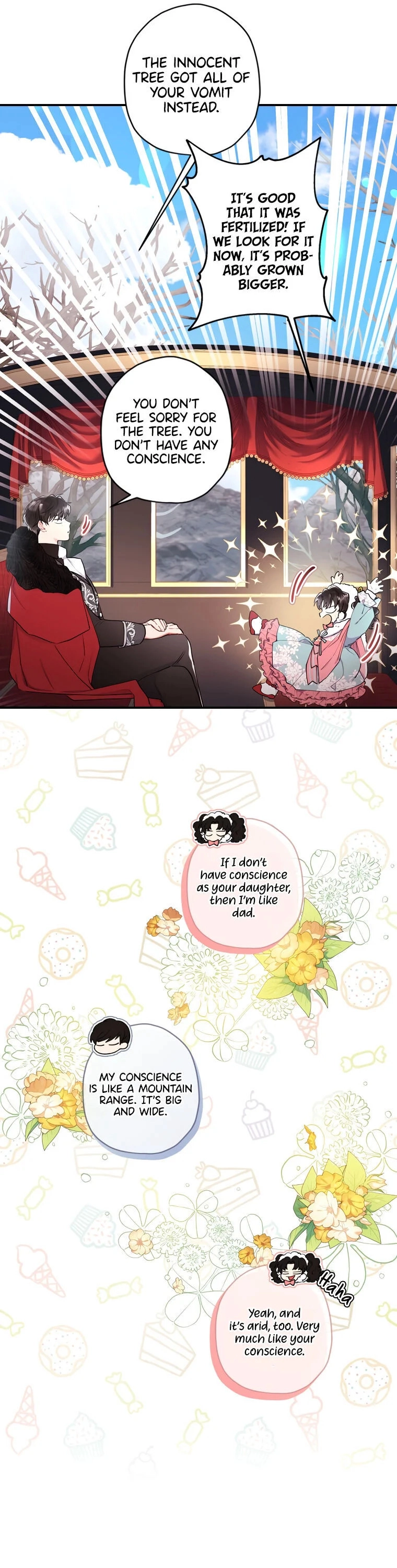 Read The Male Lead's Little Lion Daughter EN Manga Online