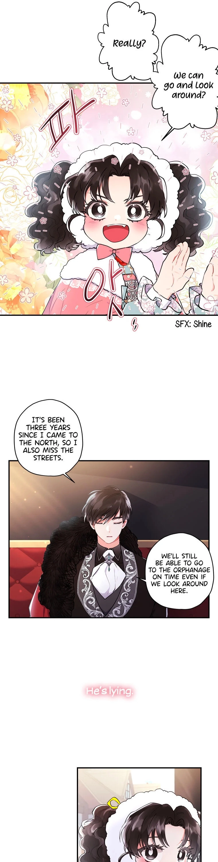 Read The Male Lead's Little Lion Daughter EN Manga Online