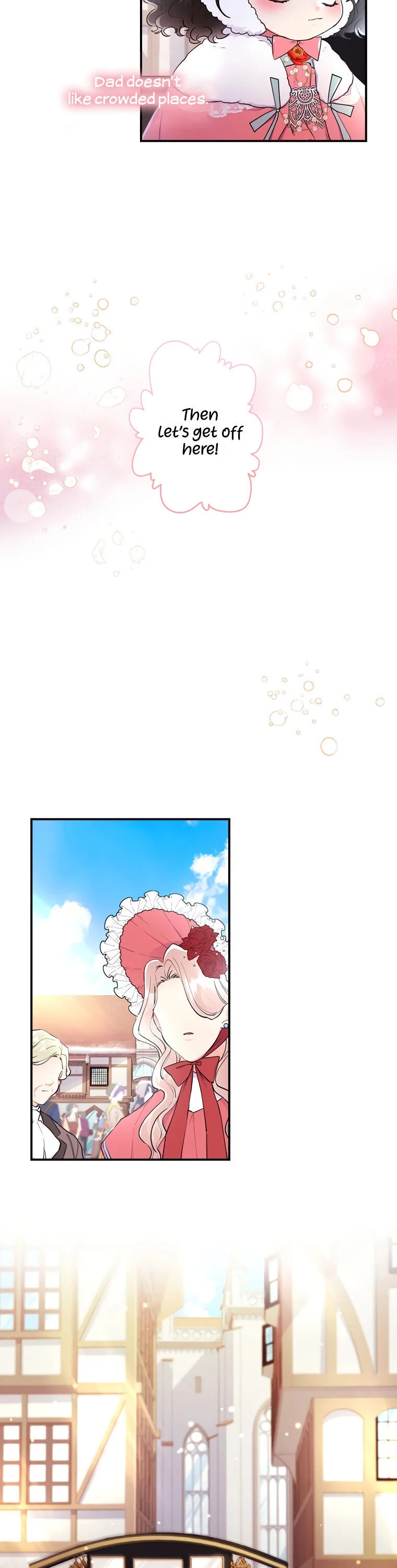 Read The Male Lead's Little Lion Daughter EN Manga Online