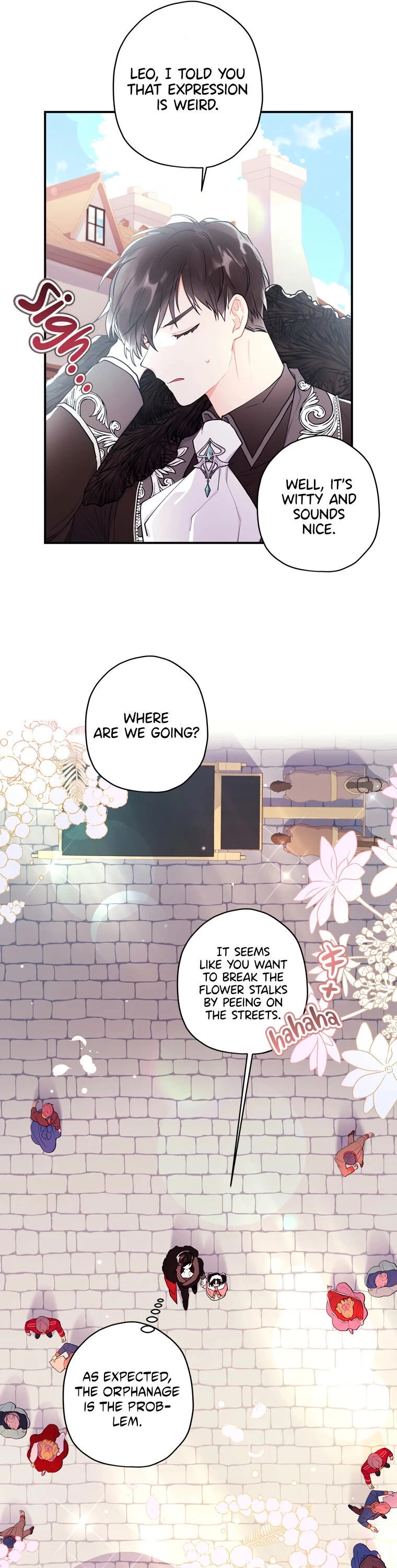 Read The Male Lead's Little Lion Daughter EN Manga Online
