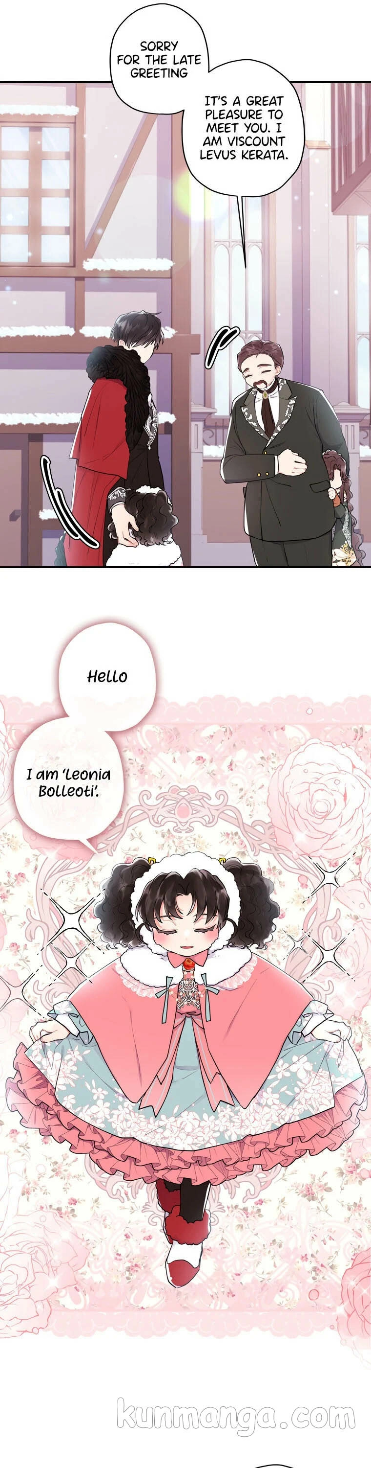 Read The Male Lead's Little Lion Daughter EN Manga Online