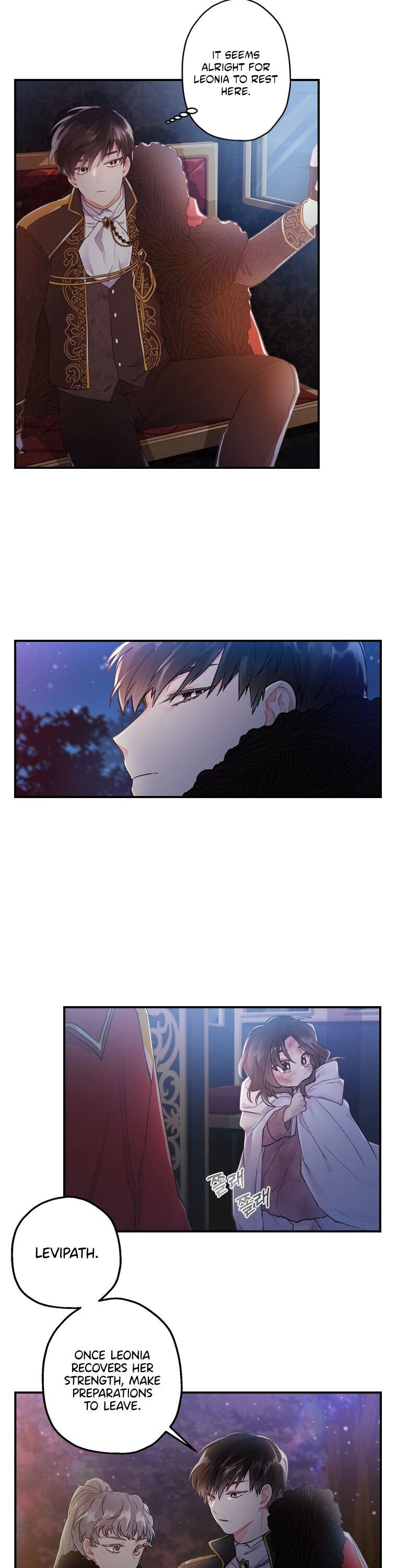 Read The Male Lead's Little Lion Daughter EN Manga Online