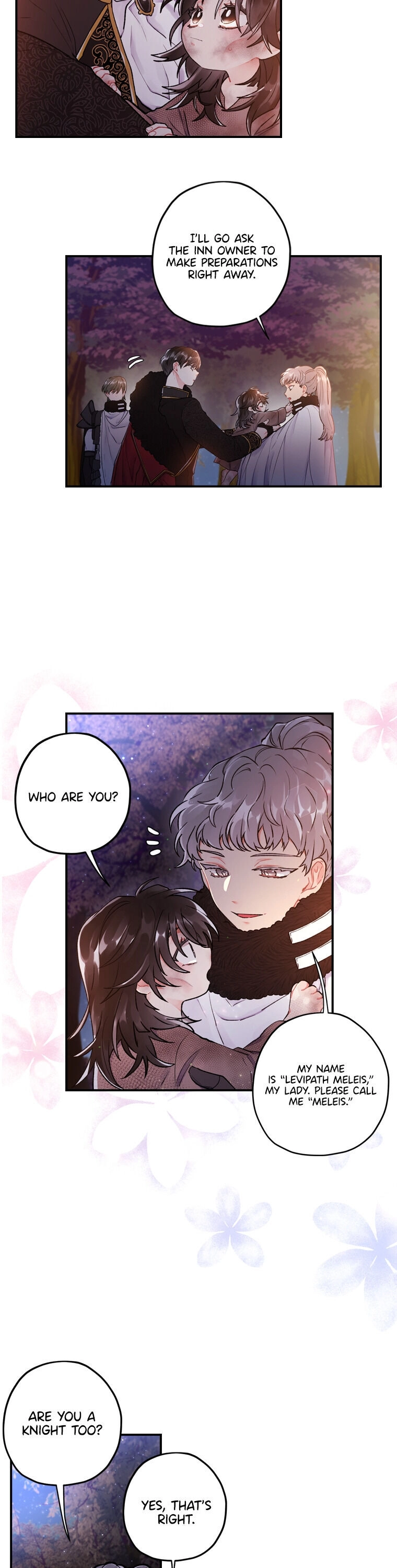Read The Male Lead's Little Lion Daughter EN Manga Online