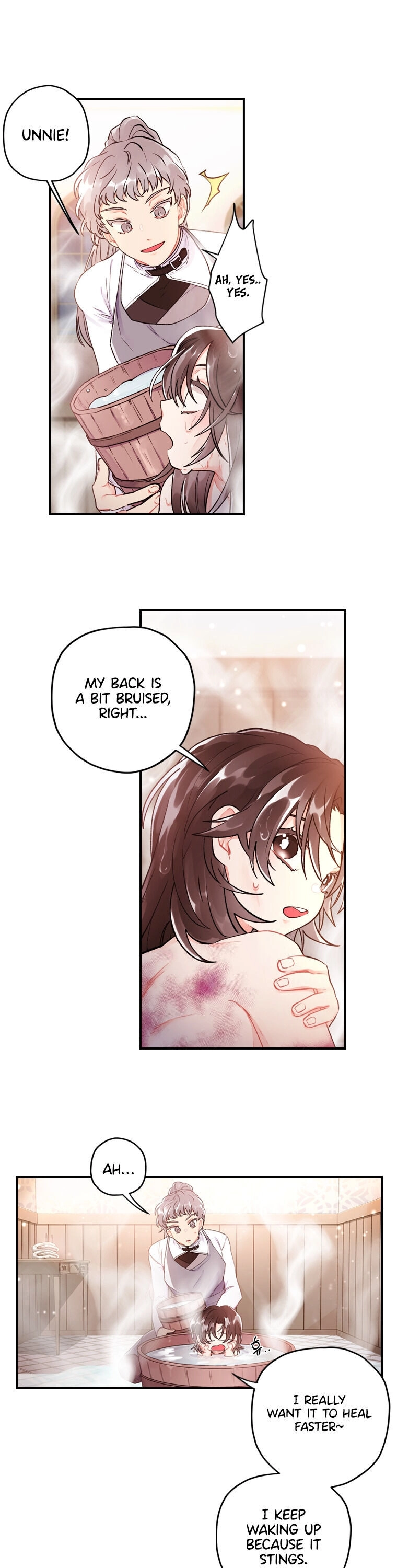 Read The Male Lead's Little Lion Daughter EN Manga Online