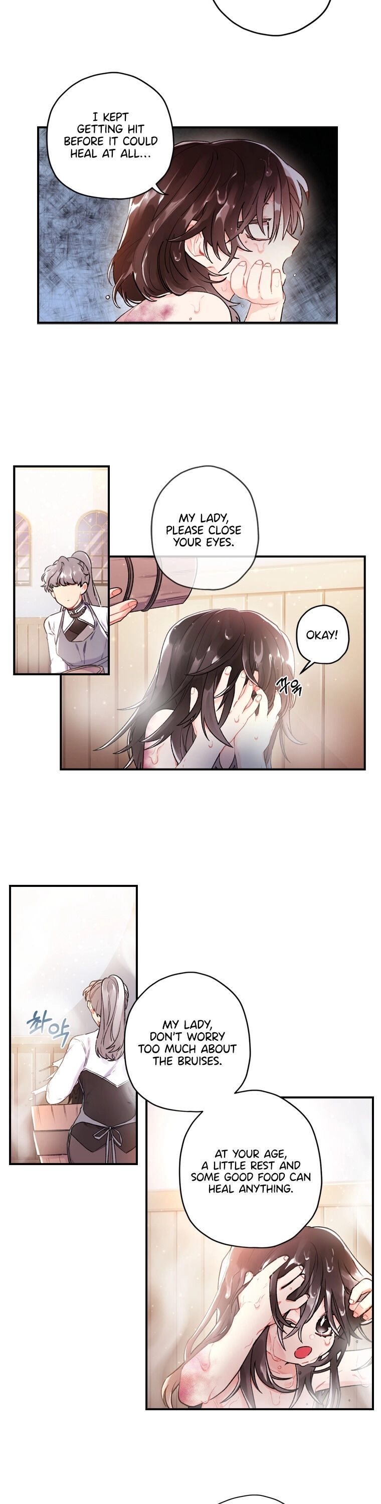 Read The Male Lead's Little Lion Daughter EN Manga Online