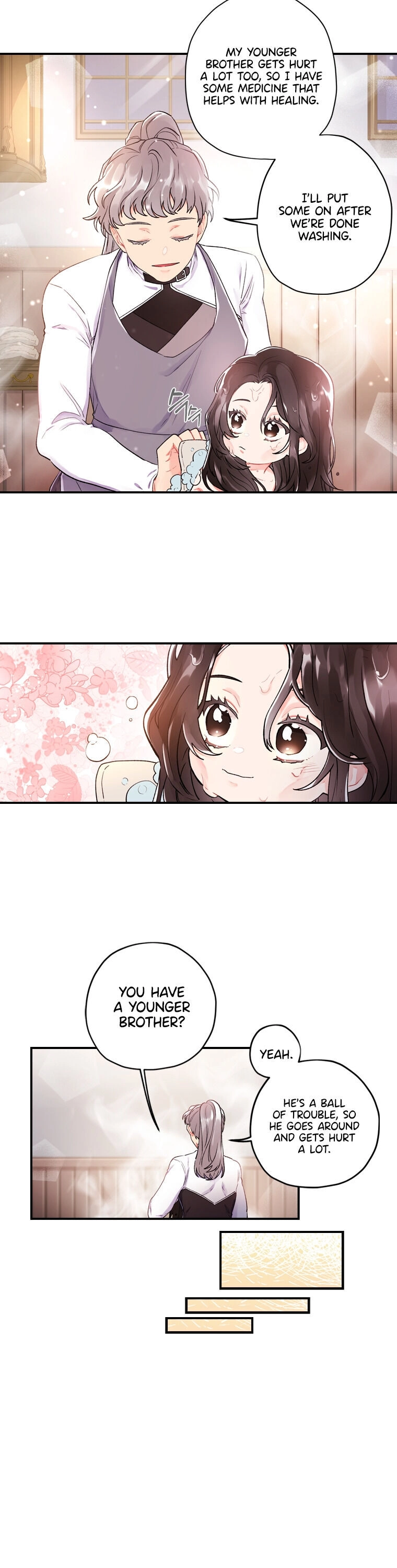 Read The Male Lead's Little Lion Daughter EN Manga Online