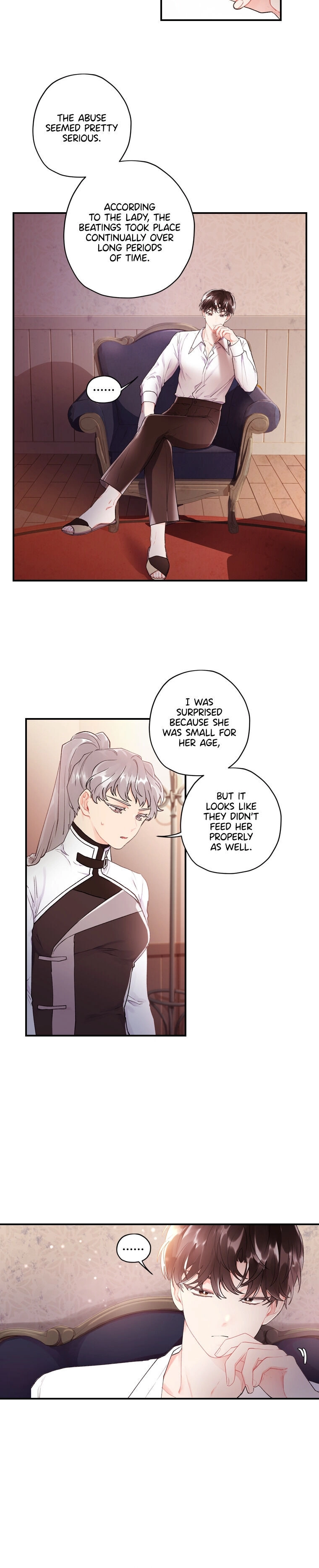 Read The Male Lead's Little Lion Daughter EN Manga Online