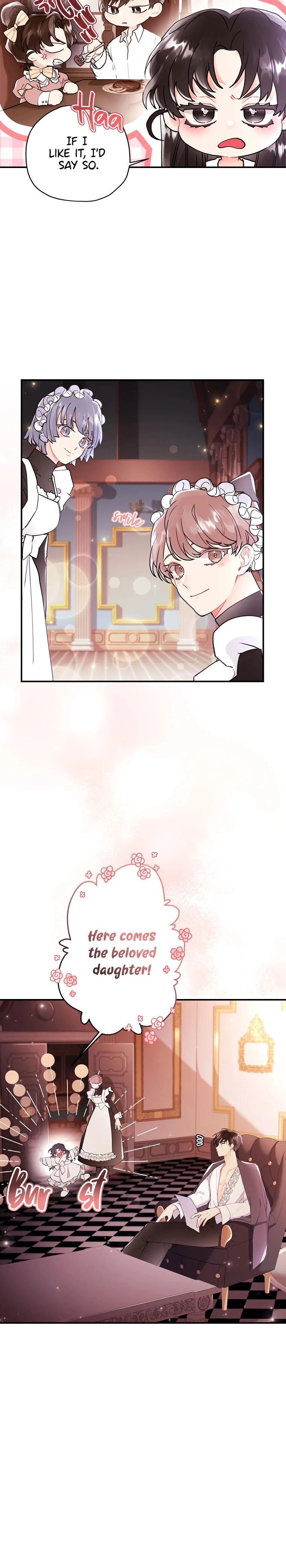 Read The Male Lead's Little Lion Daughter EN Manga Online