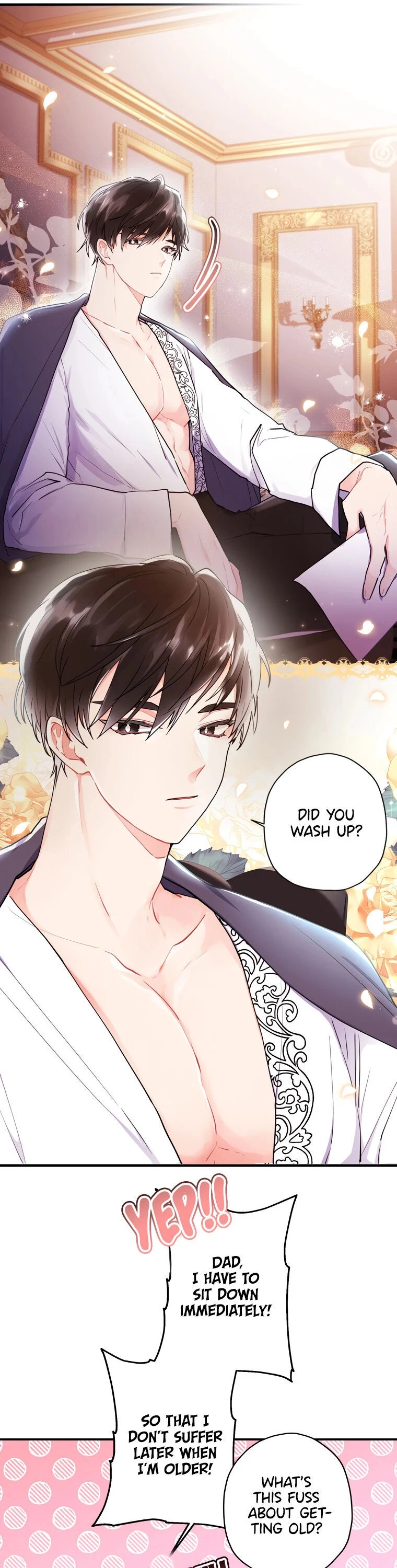 Read The Male Lead's Little Lion Daughter EN Manga Online
