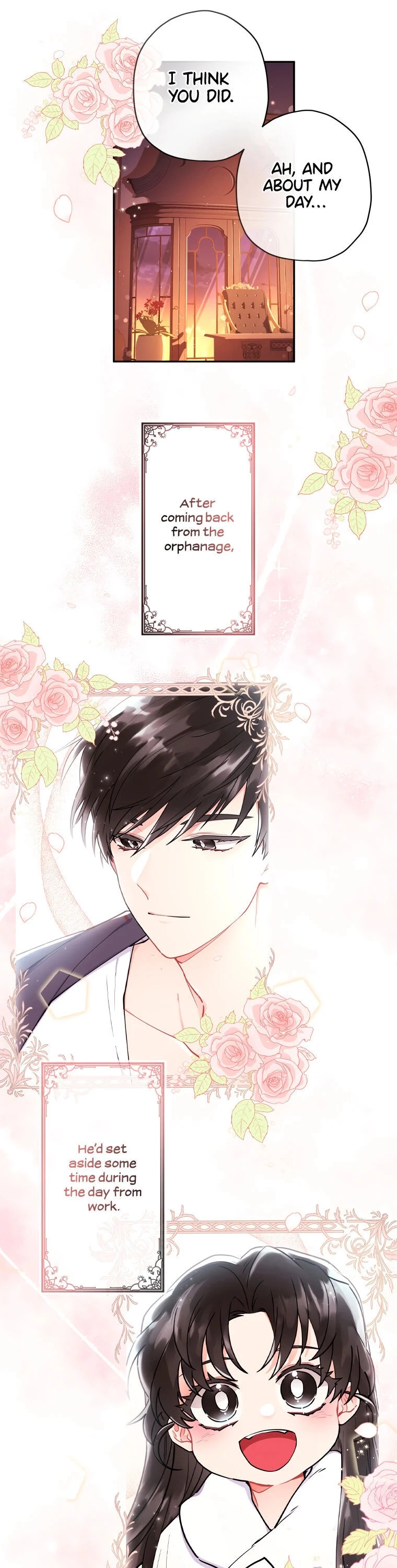 Read The Male Lead's Little Lion Daughter EN Manga Online