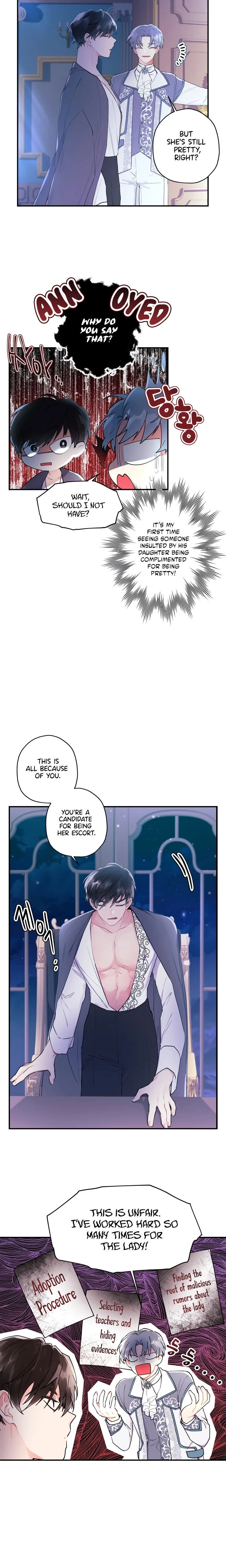 Read The Male Lead's Little Lion Daughter EN Manga Online