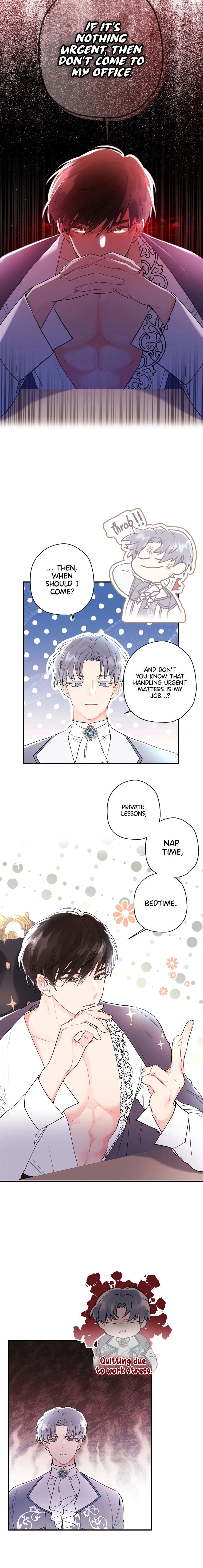 Read The Male Lead's Little Lion Daughter EN Manga Online