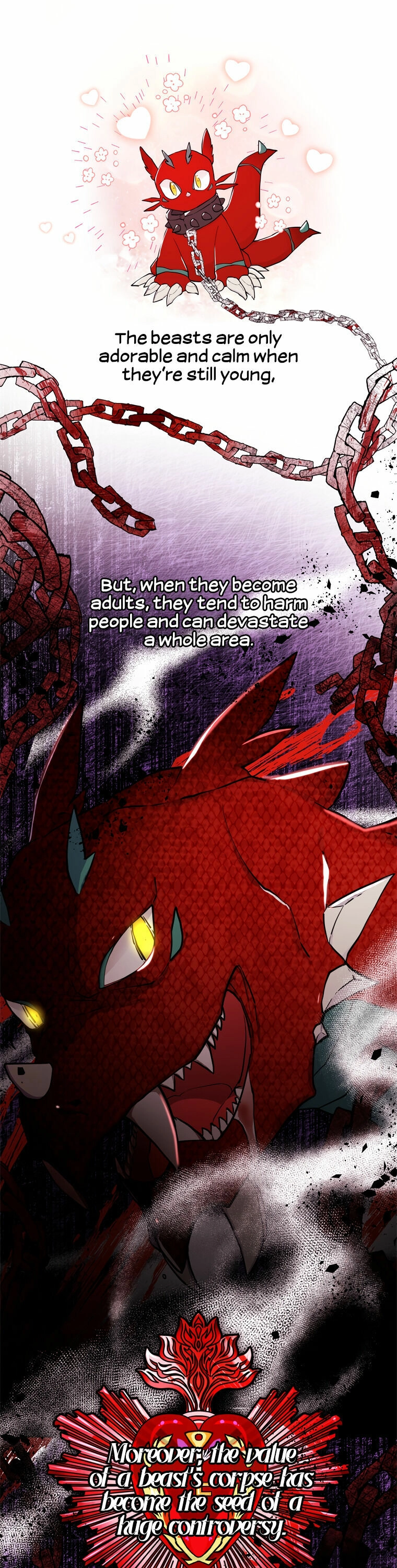 Read The Male Lead's Little Lion Daughter EN Manga Online