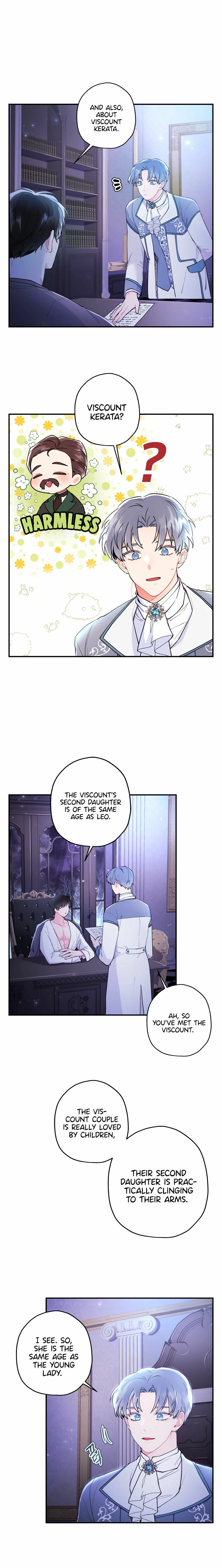 Read The Male Lead's Little Lion Daughter EN Manga Online