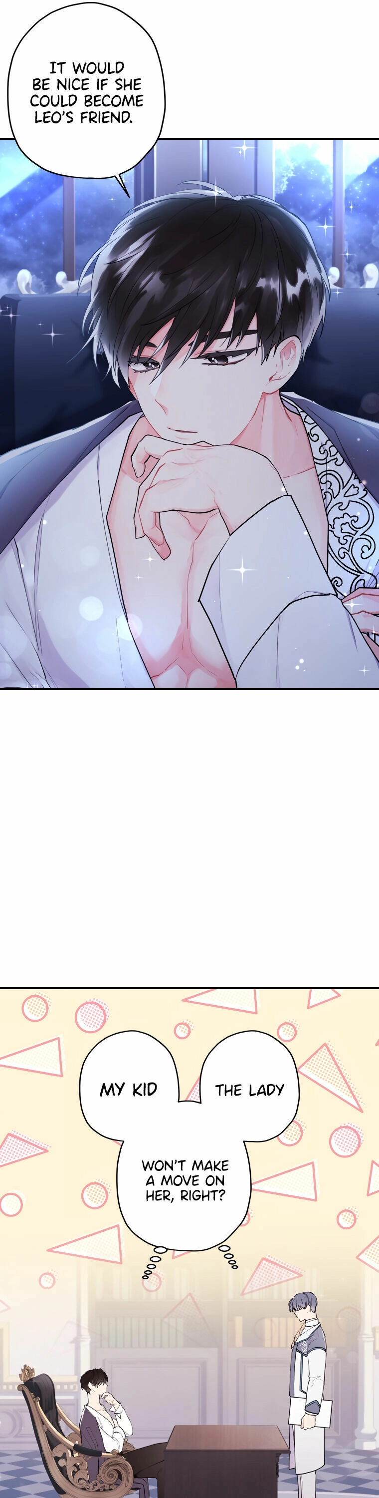 Read The Male Lead's Little Lion Daughter EN Manga Online
