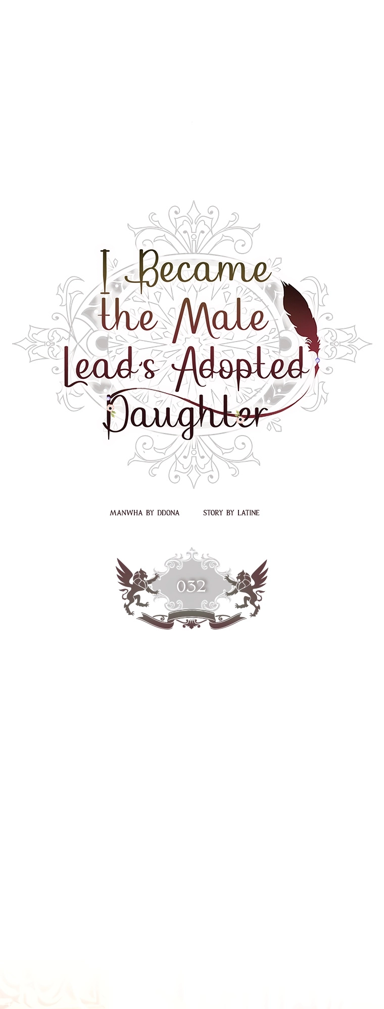 Read The Male Lead's Little Lion Daughter EN Manga Online