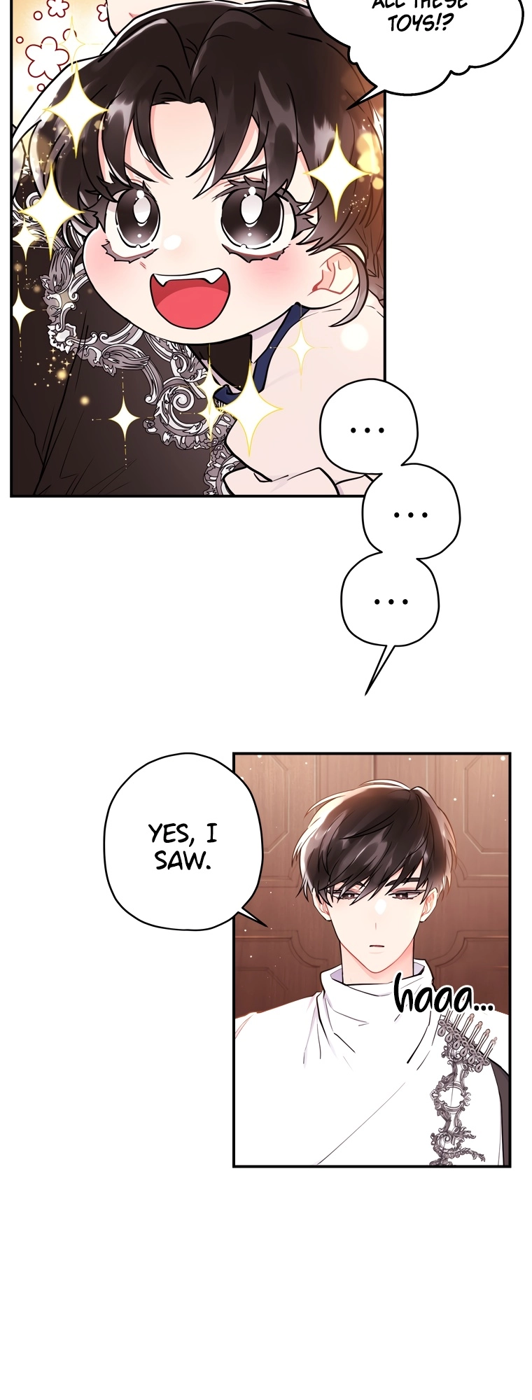 Read The Male Lead's Little Lion Daughter EN Manga Online