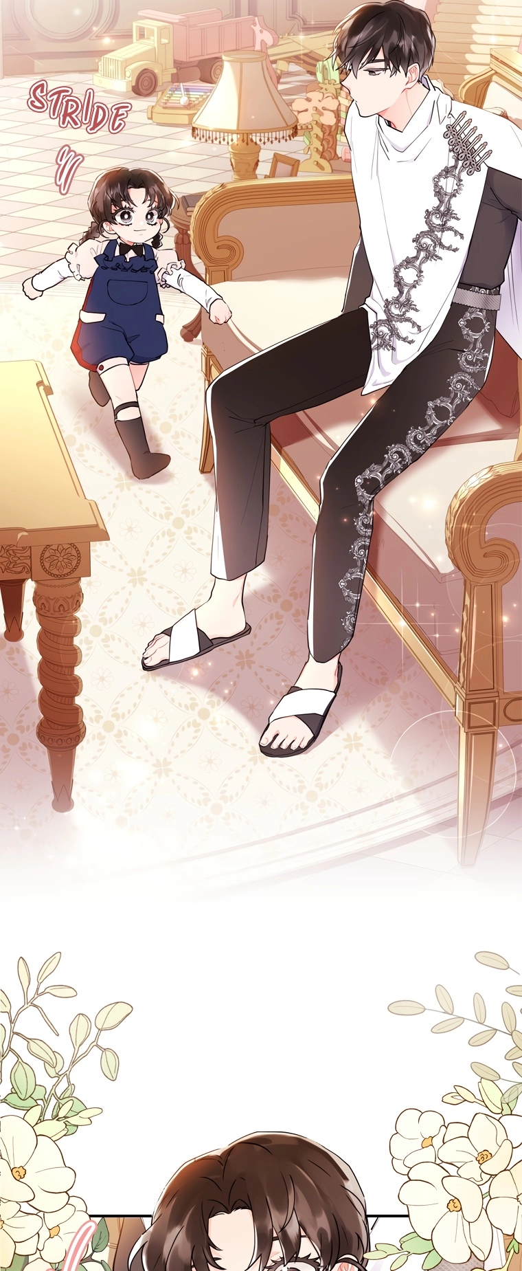 Read The Male Lead's Little Lion Daughter EN Manga Online