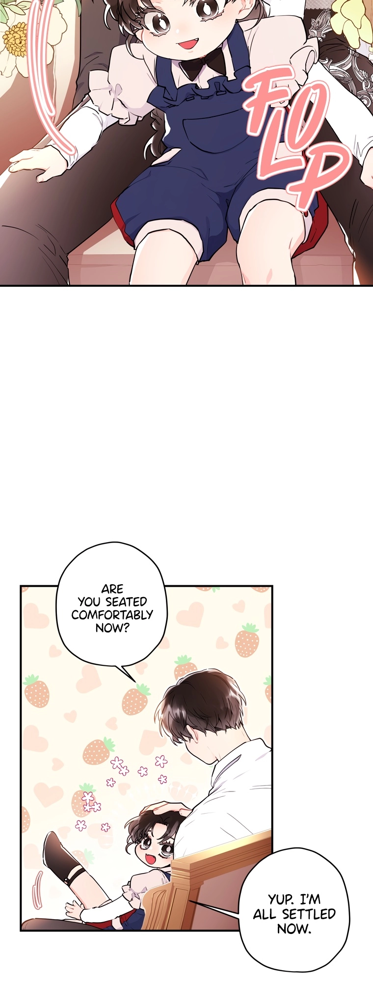 Read The Male Lead's Little Lion Daughter EN Manga Online