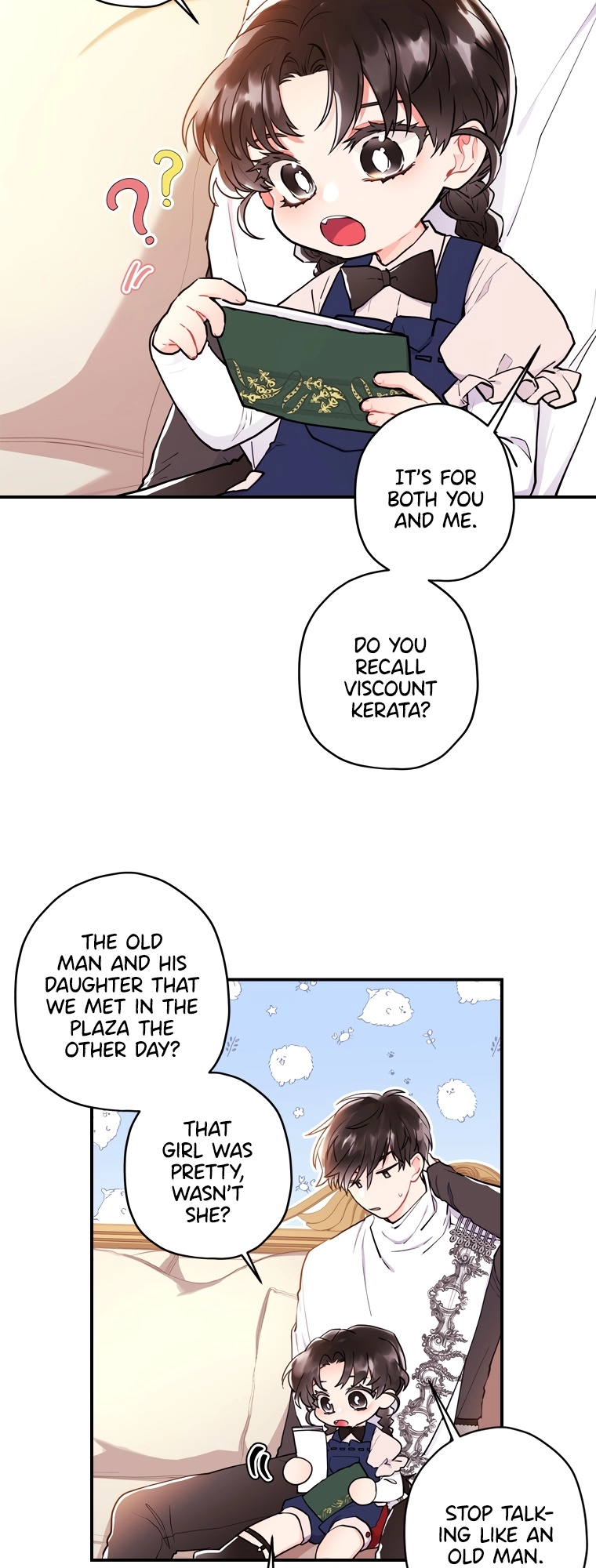 Read The Male Lead's Little Lion Daughter EN Manga Online