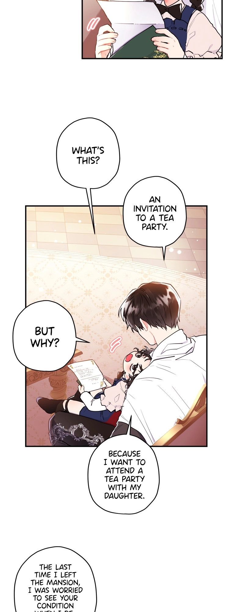 Read The Male Lead's Little Lion Daughter EN Manga Online