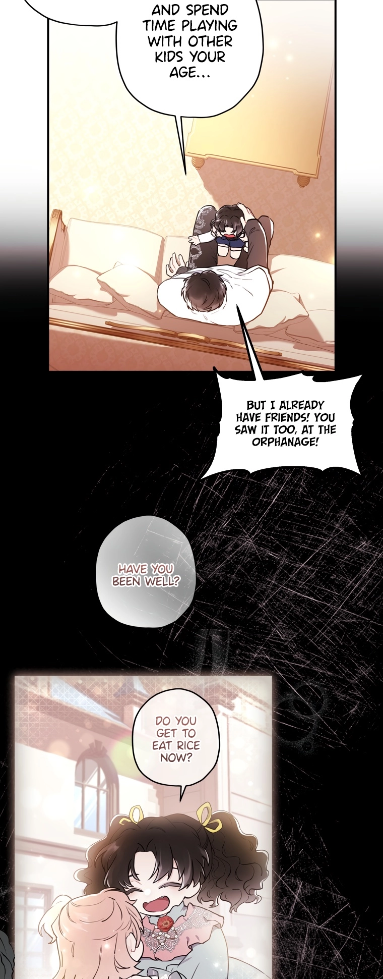 Read The Male Lead's Little Lion Daughter EN Manga Online